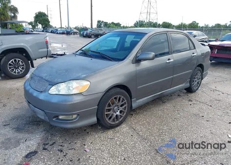 2006 Toyota Corolla S из США, поврежденный, VIN 1NXBR32E36Z660359